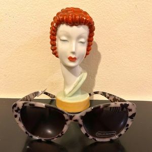 Loft Retro Style Cat Eye Sunglasses (Brand New)